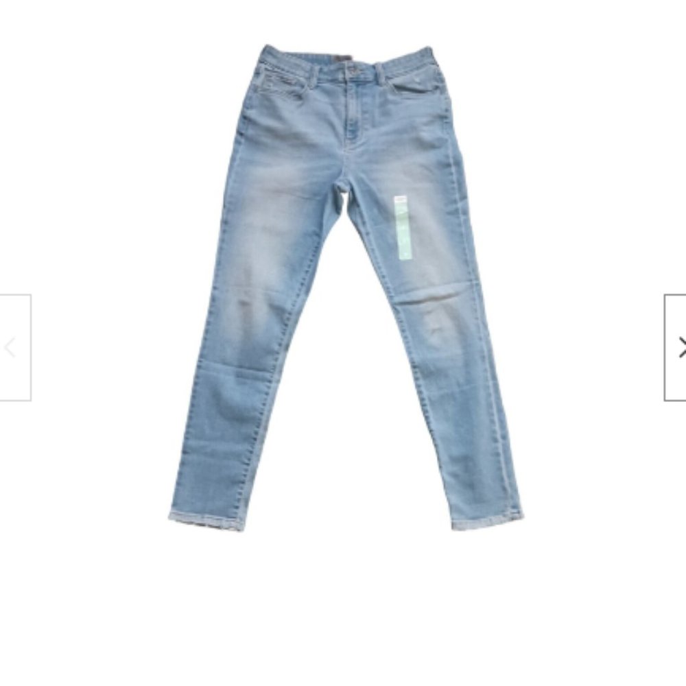 ARIZONA Jean Co Super Flex Jegging Size 7 /Waist 28 High Rise Slimmest Fit $49